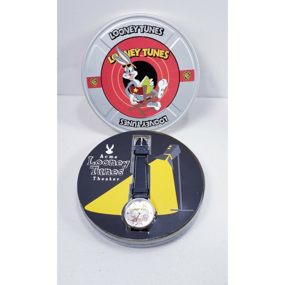 Armitron Looney Tunes Watch Acme Looney Tunes Theater With Tint Box Need Battery